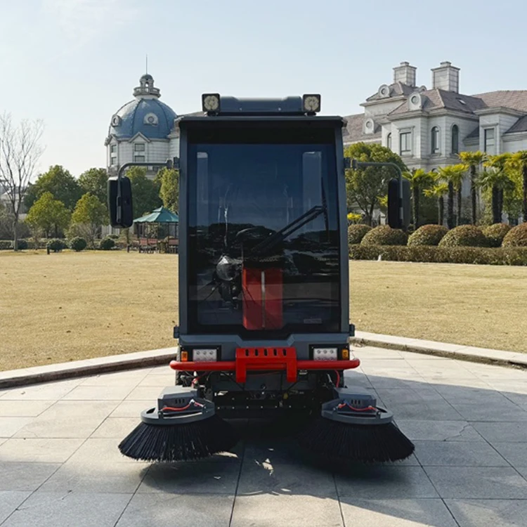 FS4000 New Ride on Vacuum Sweeper Automatic Floor Sweeper Industrial Road Sweeper