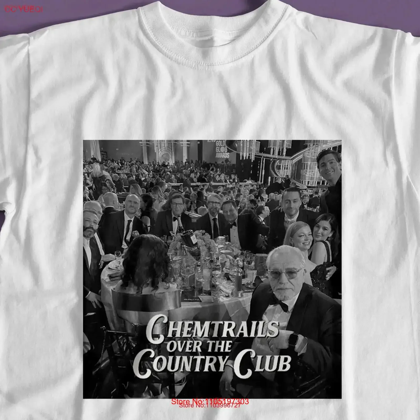 

Succession Chemtrails over the Country Club T Shirt vintage Washed designer clothes Top For Everyday Wear streetwear Stylish