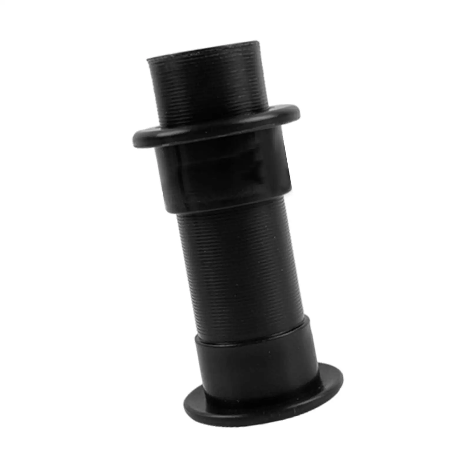 Marine Hardware Hose Connector Plastic Thru Hull Fitting Boat Plumbing Accessory Adjustable Length for Yacht and Skiff Use