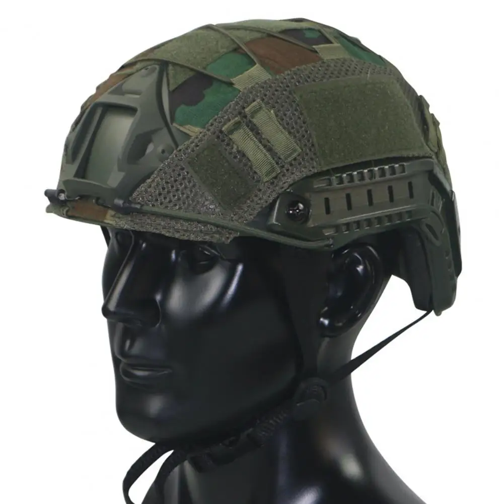 Tacticals Helmet Cover For Helmet Camo Non reflective Helmet Cover Elastic Cord Helmets Airsoft Paintball Military Helmets Cover