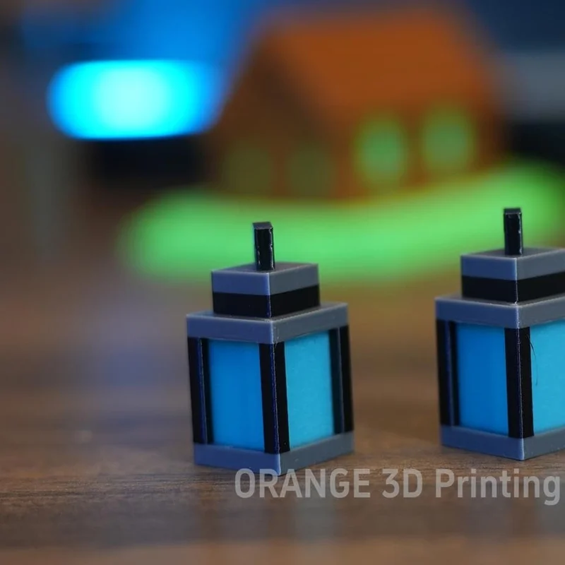 ثلاثية الأبعاد مطبوعة MC بكسل نمط لعبة تمثال نموذج غرفة الديكور الفني اليدوية تتحرك دمية تحصيل تذكارية ديكور المنزل