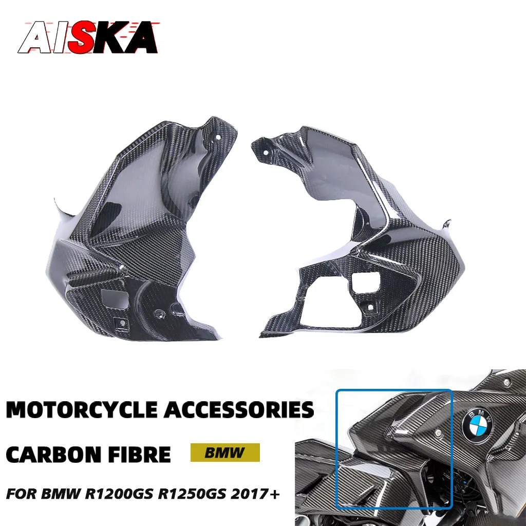 Motorcycle Accessories Side Panels Carbon Fiber Airvent Cover Protector Fairings For BMW R1200GS R1250 GS 2017 2018 - 2022 2023