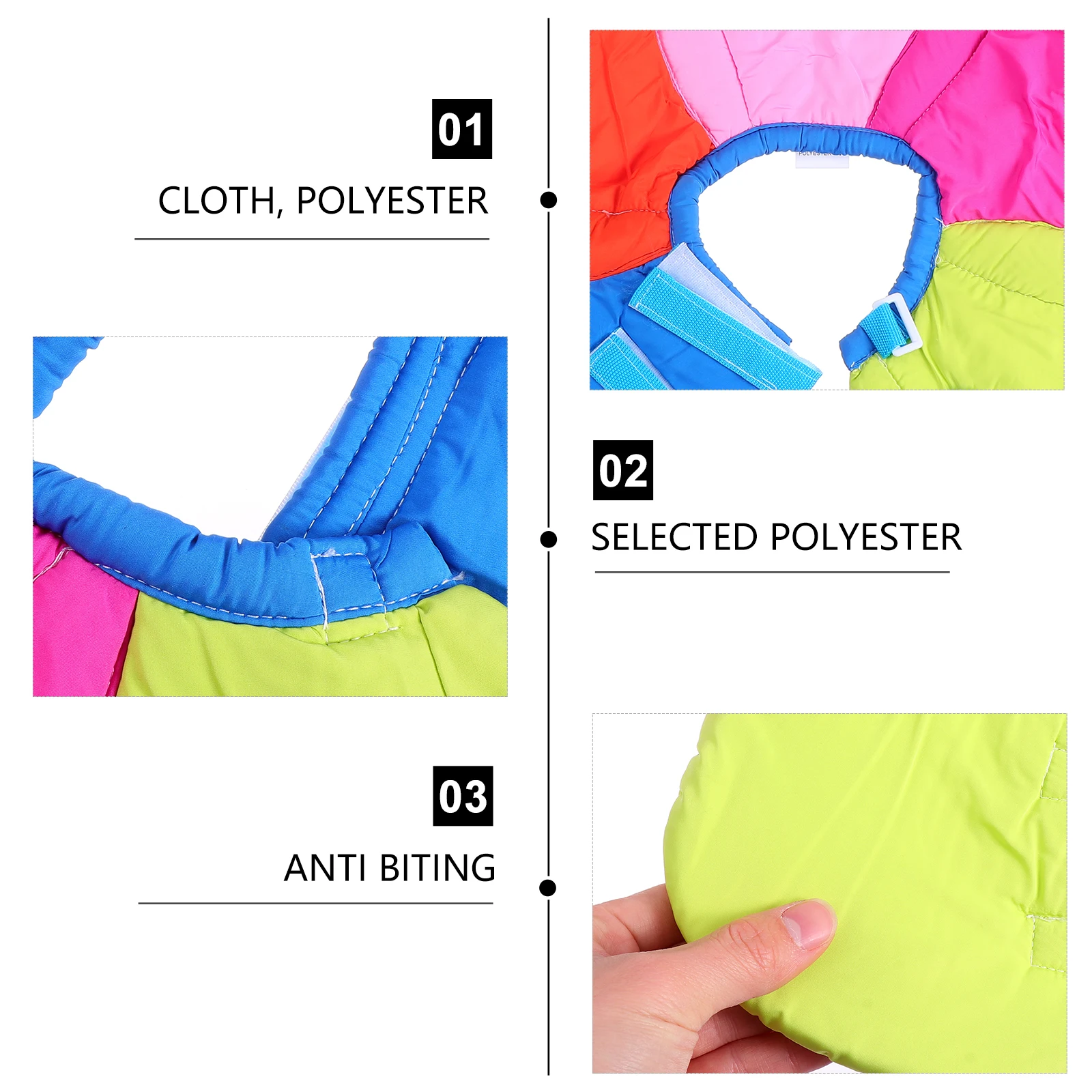 

Adjustable Cat Recovery Anti-Scratch Neck Cone For Surgery Healing Protective Pet Comfortable Post Op Abdominal Injury