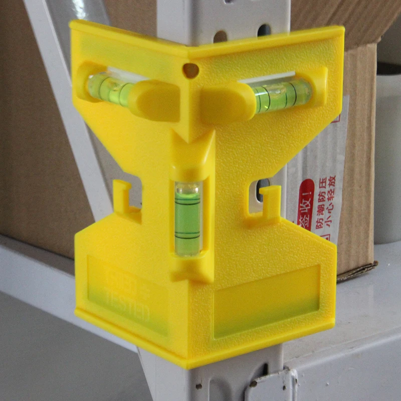 

Plastic level ruler high-precision right-angle ruler with soft magnet woodworking decoration construction steel structure with l