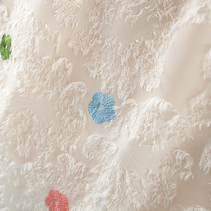 فستان الأميرة الصيفي الجديد للفتيات الصغيرات على شكل زهرة حلوة، ملابس أطفال بفيونكة لطيفة مناسبة للأطفال من عمر 9 أشهر إلى 3 سنوات