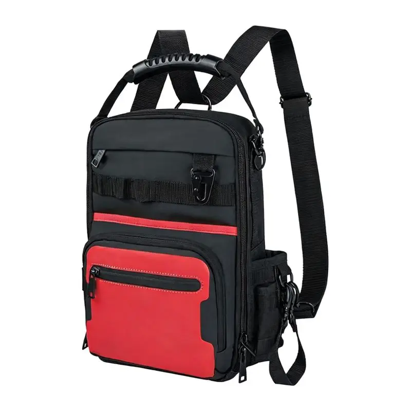 Storage Pocket Heavy Duty Kit Backpack, Men's Small Tools Backpack, Suitable for Electricians, HVAC Mechanics, Technicians