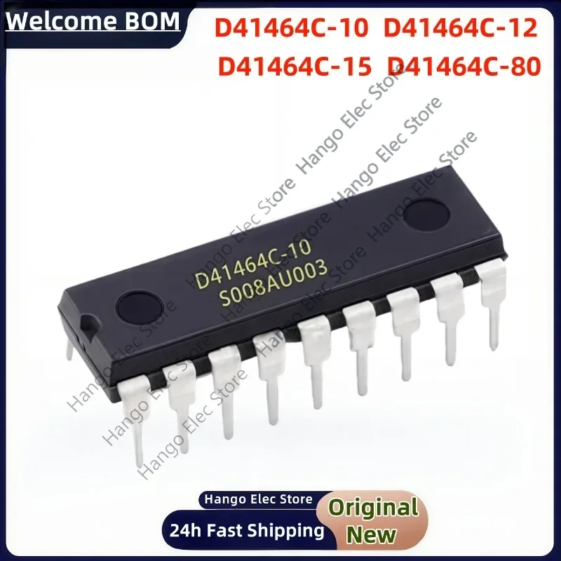 

10pcs/Lot D41464C D41464C-10 D41464C-12 D41464C-15 D41464C-80 D41464 41464 DIP18 new and original IC