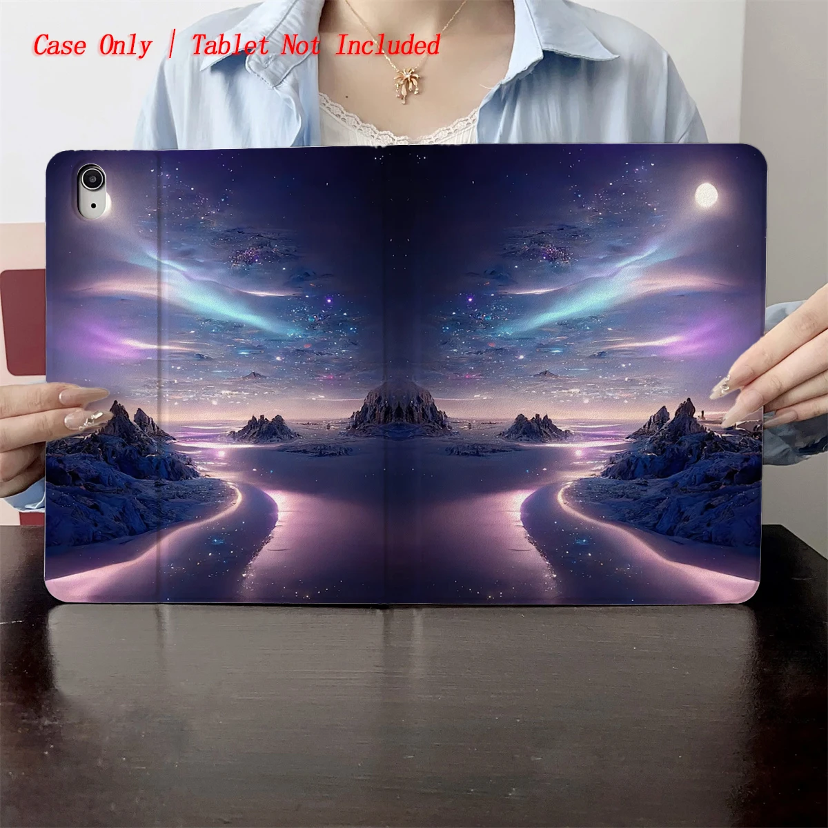 

2025 Starry Night Print Pattern - Suitable for multiple Apple tablet computer cases such as iPad/iPad pro/iPad air