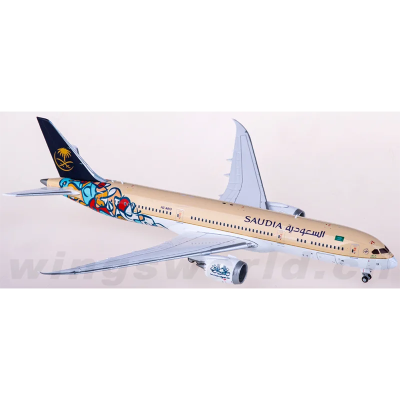 1/400 JC Wings LH4249 Alloy Aircraft Saudia B787-9 Dreamliner HZ-AR13 Static Simulation Airplane Model Decoration Collection