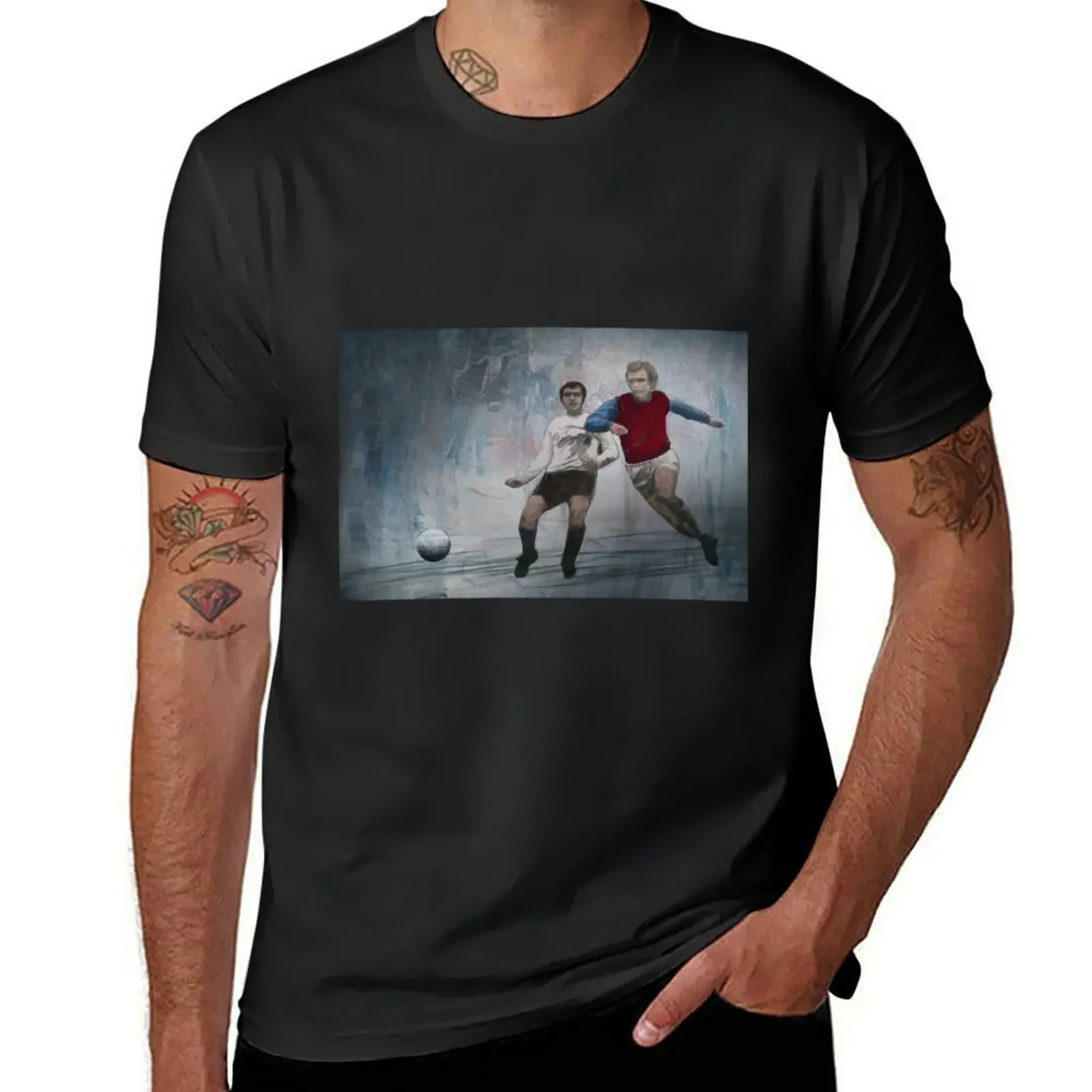 

Bobby Moore T-Shirt oversized customs design your own graphics plus sizes mens plain t shirts