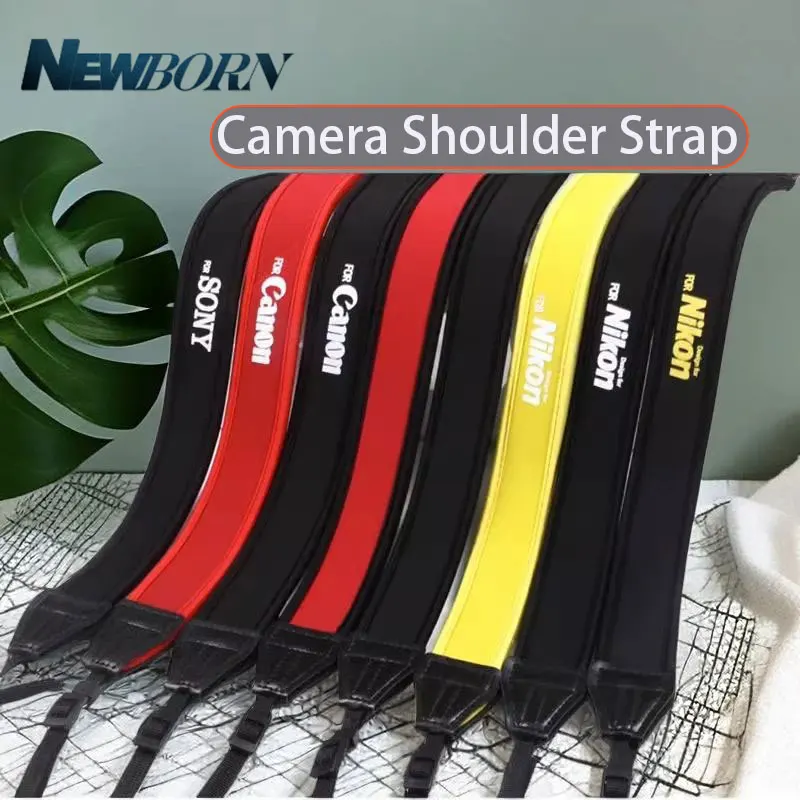 Camera Neck Shoulder Strap Adjustable Dslr Camera Photography Belt Compatible For Canon 90D 80D 70D 6000D 5D2 Sony Nikon