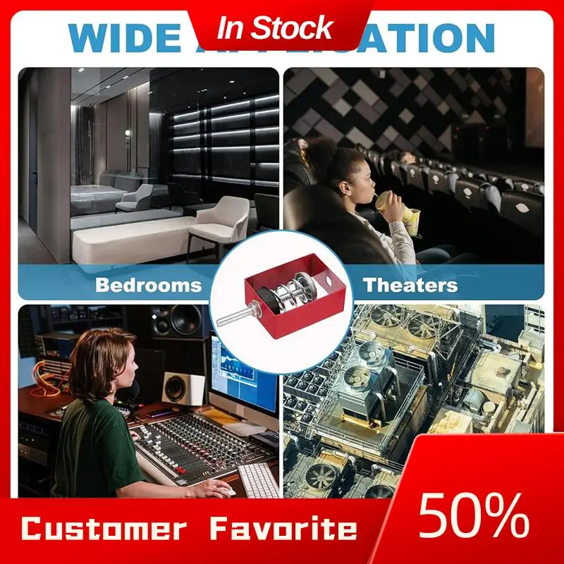 

AT03 Top Ceiling Spring Isolator Hangers 44Lbs Mechanical Damping Mounts Anti For A/C Air Processor