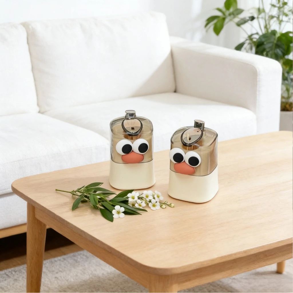 

3 pcs Automatic Pop-Up Toothpick Dispenser - Creative Press-Type for Home