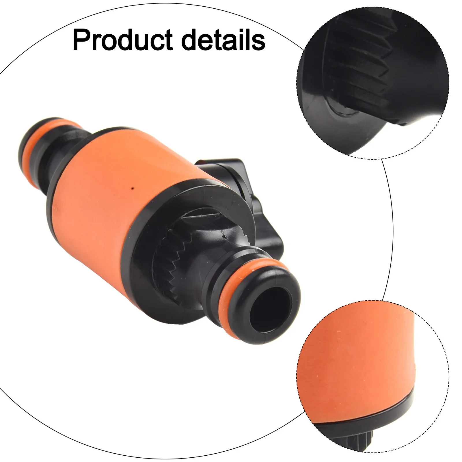 2pcs 16mm Garden Hose Pipe In-Line Faucet Tap Valve Connector Quick Coupler 16 Mm Faucet Tap Valve Garden Accessories