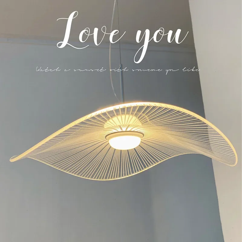 

New Creative Lotus Leaf Chandelier Simple Modern Designer Creative Fashion Restaurant Bar Clothing Store Decorative Lamps