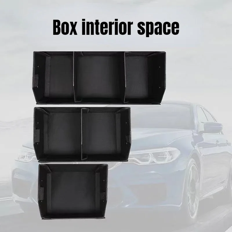 Car ATsafepro 65L Organizer for Trunk Box Storage and Cleaning Car Accessories Interior Vehicle Supplies Accessories Visible