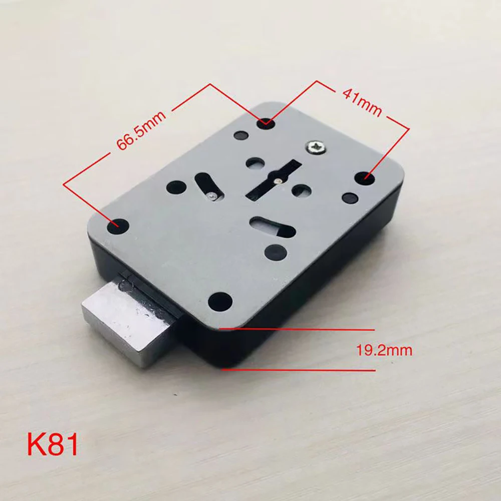 Imagem -04 - Anti-roubo Duplo Cilindro Vault Door Lock Bloqueio de Gestão Bancária Bloqueio de Chave Dupla
