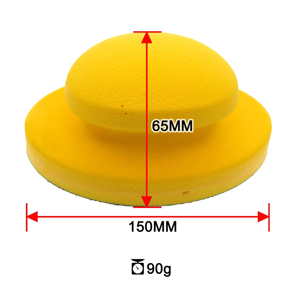 6 Inch Hook and Loop Hand Sanding Block 150mmX90mm for Woodworking, Furniture Restoration, Home Arts and Crafts, Automotive Body