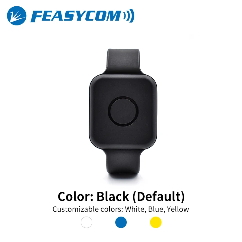 Bluetooth 5.1 Wristband Wearable Beacon Battery Powered Support iBeacon Eddytone for IoT Location