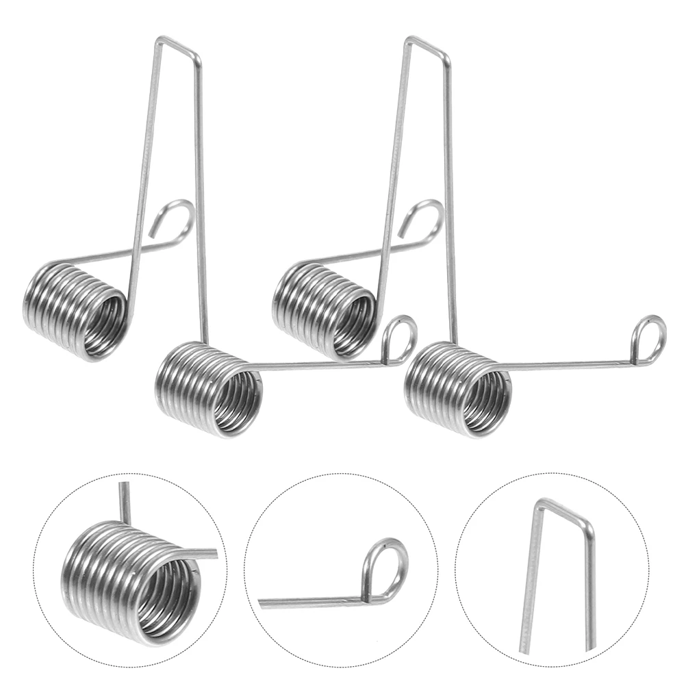 

5 Pcs Bass Key Spring Trombone Brass Instrument Maintenance Parts Trumpet Accessories Replacement Trumpets Small