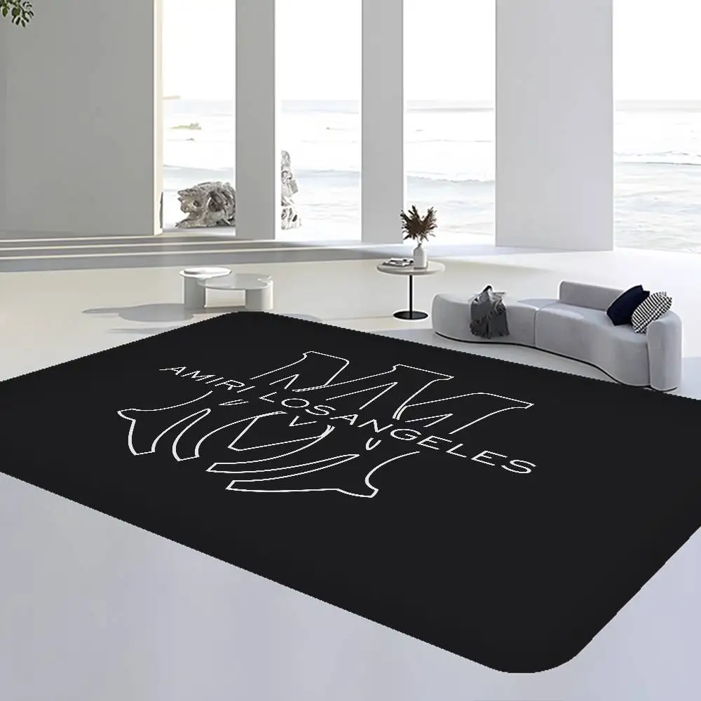 تصميم فاخر A-Amiries الكلمة حصيرة المضادة للانزلاق امتصاص الماء شريط طويل وسادة غرفة نوم حصيرة Alfombra