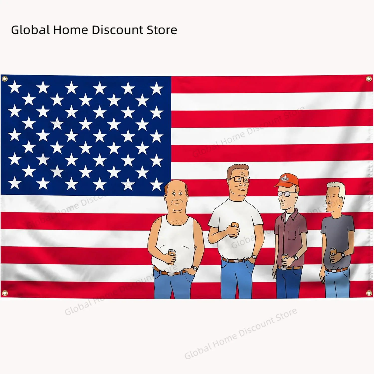

America TV Show 3x5Ft Flag Motivational Banner Inspirational for Office Gym Dorm Wall Hanging Tapestries Decorations Outdoor