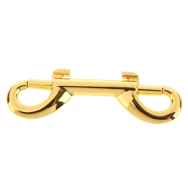 Alloy Swivel Eye Bolt Snap Hooks Double Ended Bolt Snap Hook Swivel Clips For Keychain Linking Dog Leash Collar