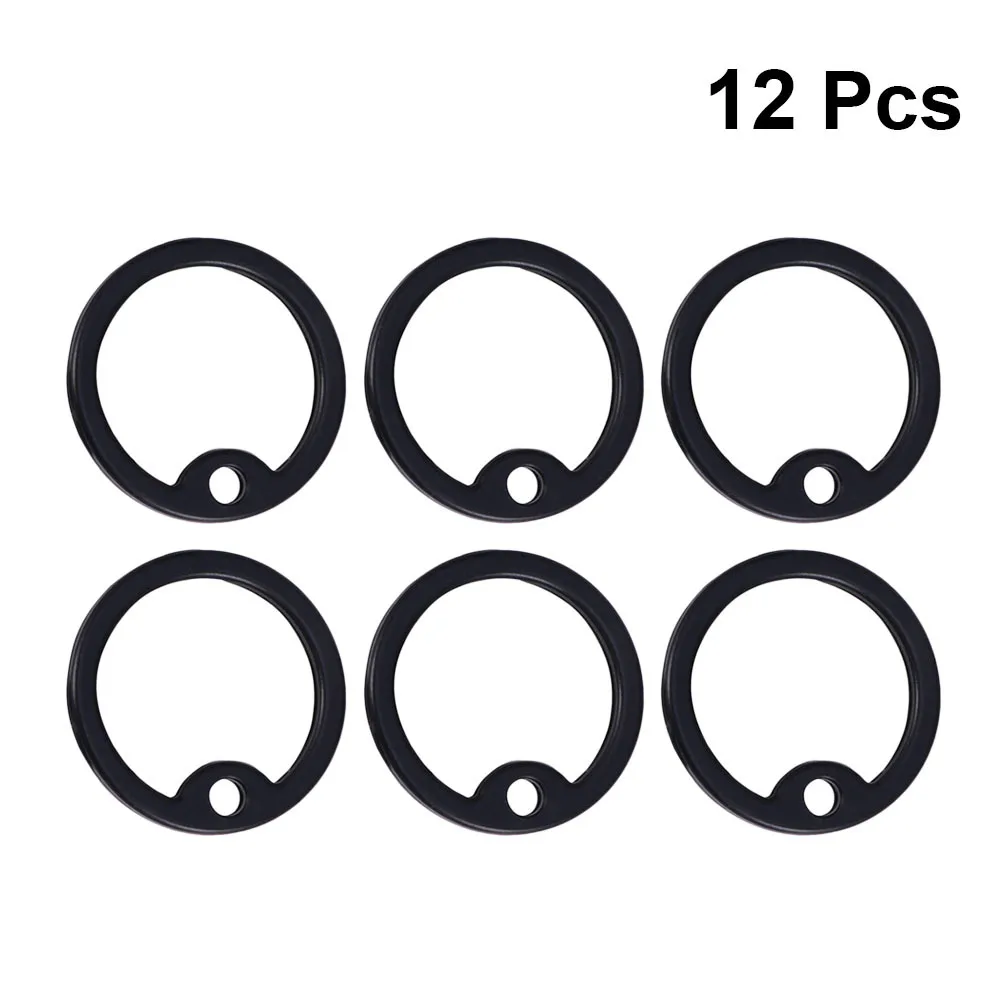 

12Pcs Pet Tag Silencers Dog Silence Circle Silicone Wraps for Military Dog Tags Protection Pet Tag Silencers