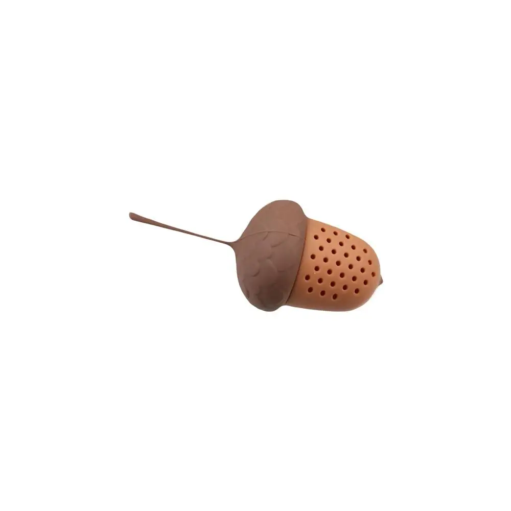 Silicone Acorn Tea Strainer Soft Spice Filter Oak Nut Tea Infuser High Temperature Resistance Tea Maker Tea Bag Strainer Home