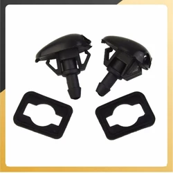 2pcs Windshield Washer Nozzles Front Windscreen Washer Nozzle For Nissan Navara D22 D40 Pickup Silvia S14/15 Car Accessories