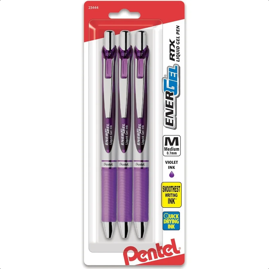 

756260 Выдвижные гелевые ручки EnerGel RTX, средние