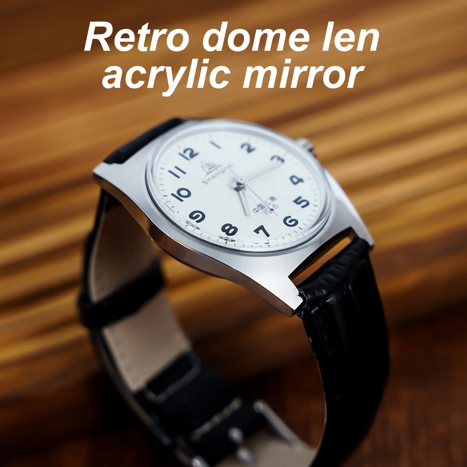 Vintage-Inspired Shanghai 7120 Watch 36mm - Mechanical Men's