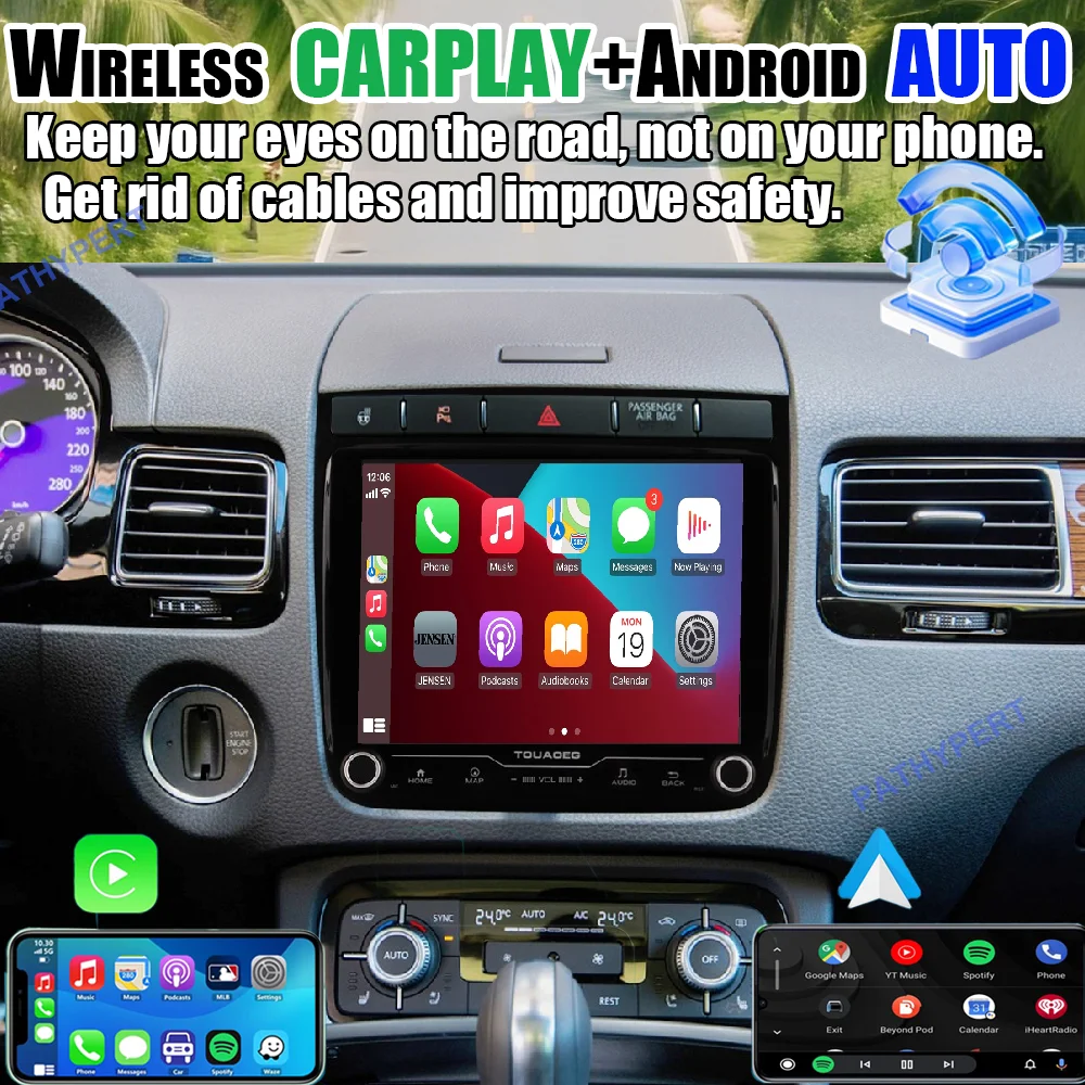 Android 15 For Volkswagen VW Touareg 2010-2016 8.4