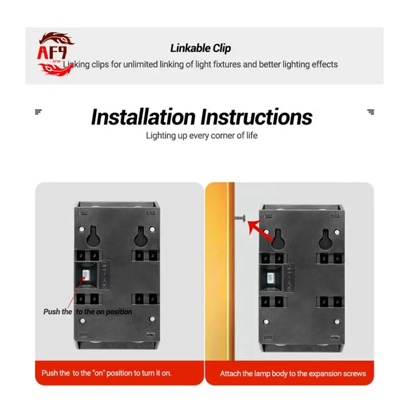 

AF90-4Pcs Наружные солнечные настенные светильники, квадратные беспроводные бра, водонепроницаемость IP65 с солнечной панелью