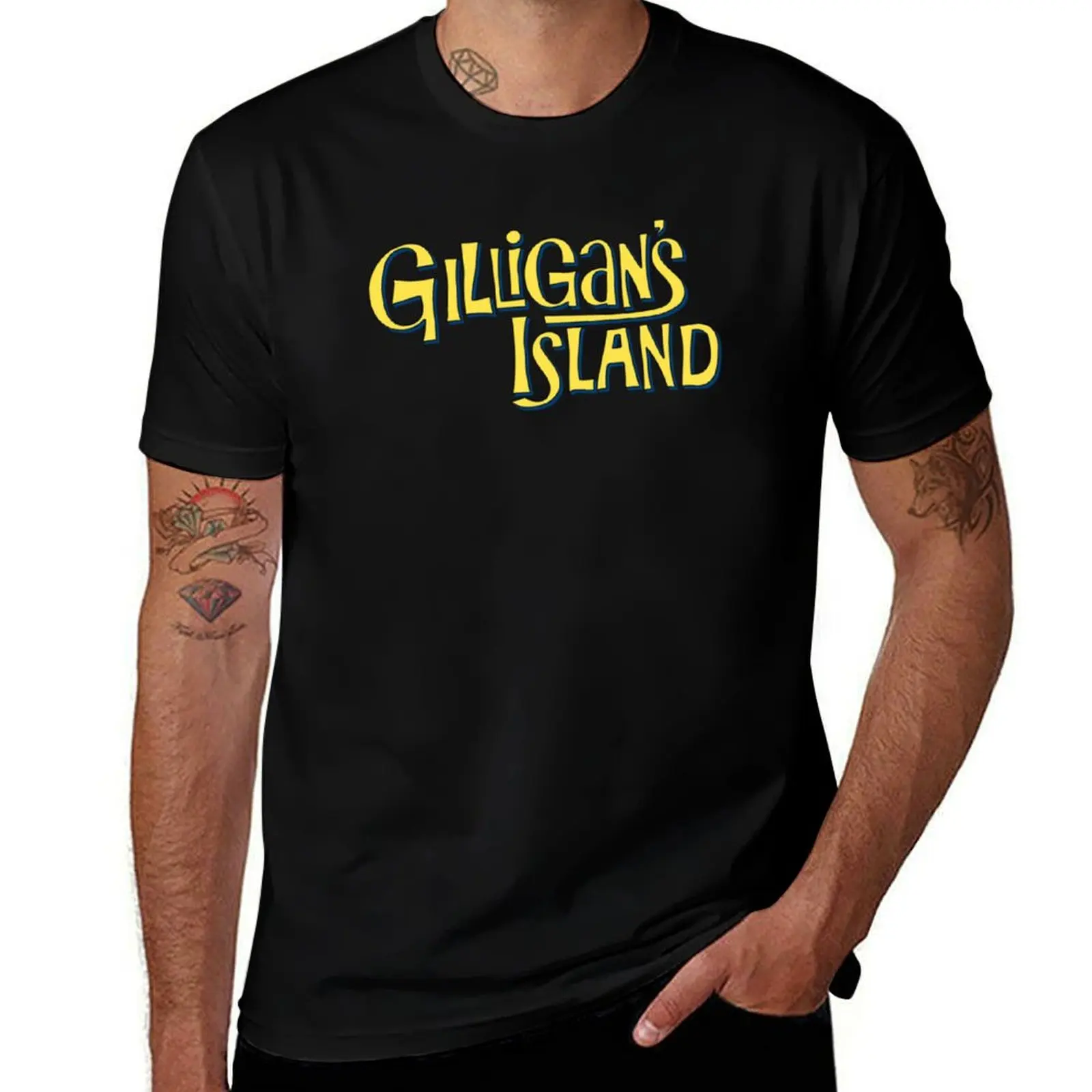 

GILLIGANS ISLAND T-Shirt t shirt for man essential t shirt t shirt men 100% cotton luxury brand T-shirt