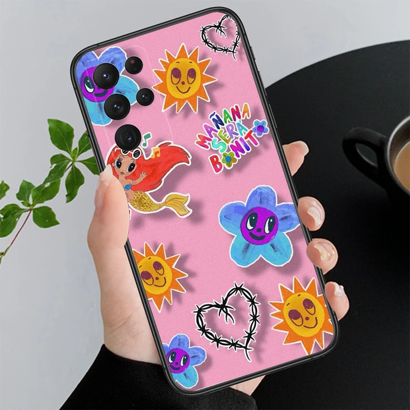 

Manana Sera Bonito Karol G Phone Case For Samsung S26 S25 S24 S23 S22 Ultra S23 S22 S25 Plus S24 FE S26Edge
