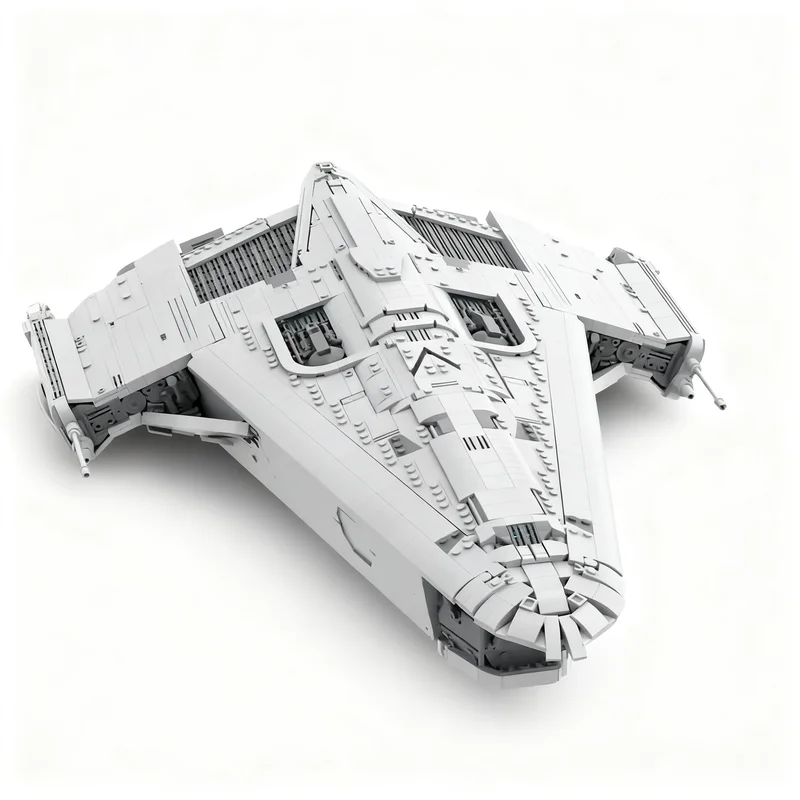 

5034PCS MOC Space Battle Movie X70 B Phantom Model Custom Puzzle DIY Creative Ideas Toy Birthday Gift Spaceship Series Gifts