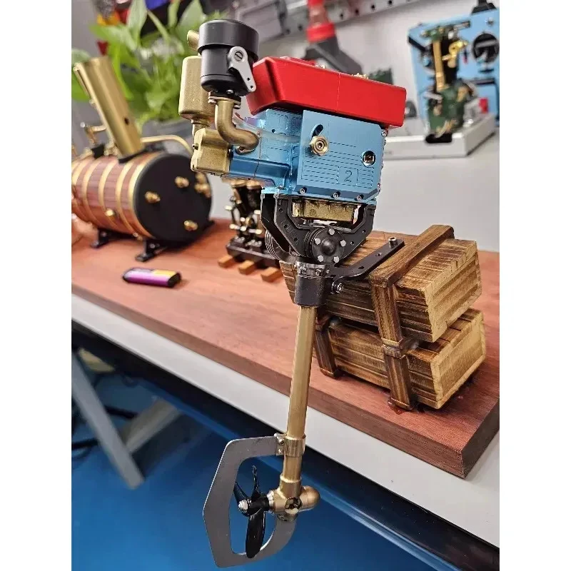 MUSA Single Cylinder Simulation Model 2 Dongfanghong Middle Distillate Engine Non Static Fuel Burning
