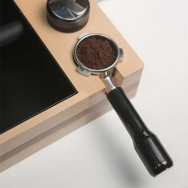 M6CB 54mm Kaffee bodenloser Portafilter Doppelausgüsse Portafilter Kaffeemaschine Zubehör Kaffeemaschine Ersatzteil