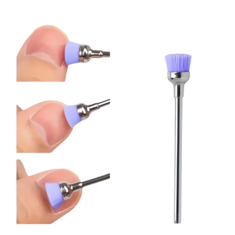 3/5 Stück Farbe zufällige Ail Staubreinigungsbürste, Bürstenstaubreiniger gebrauchte Schleifköpfe, praktisch