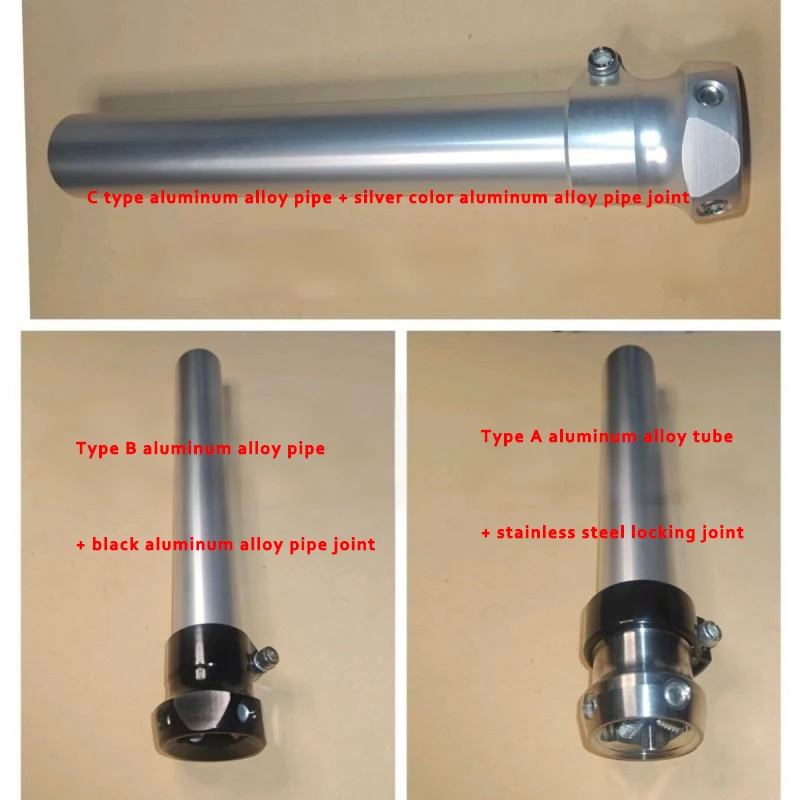 

Different locking tube joint assemblies for 200mm/400mm aluminum alloy tube prosthetic accessories High-quality prosthetic limb