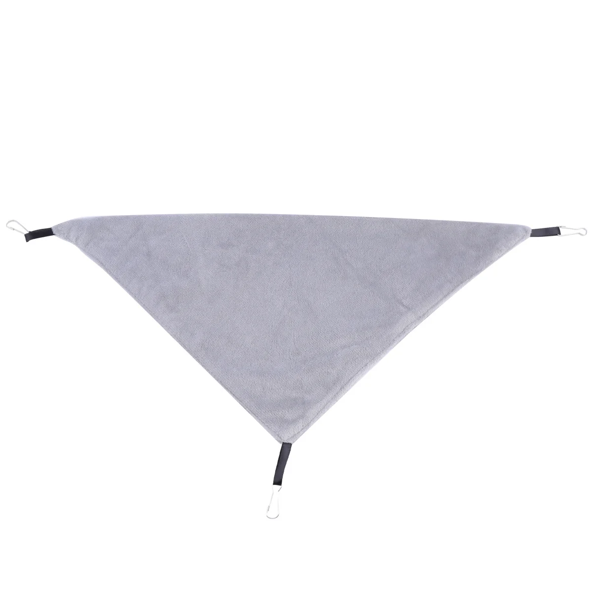 

Grey 30x30cm Durable Triangle Lizard Hammock Bed Comfortable Hanging Lounger for Anoles Geckos Iguanas and Small Reptiles