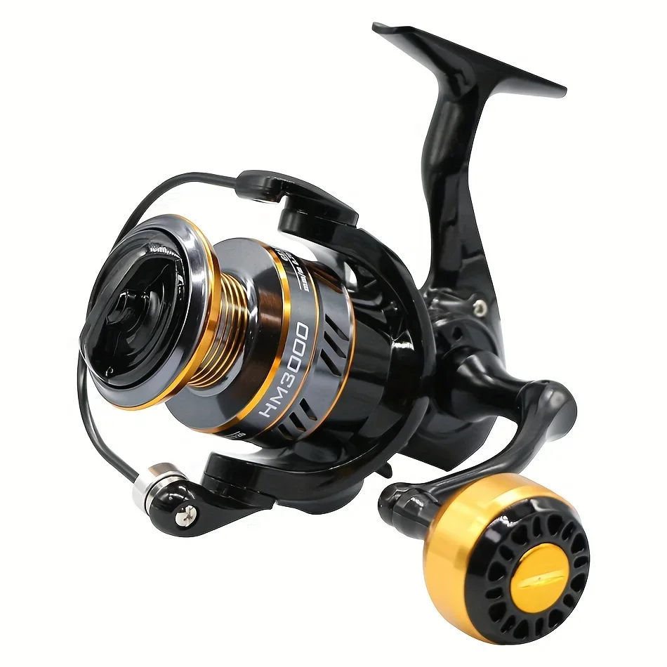 HM Fishing Reel Ultra Smooth Powerful Metal Spool Spinning Reel Saltwater or Freshwater Fishing Reel Tackle Accessories