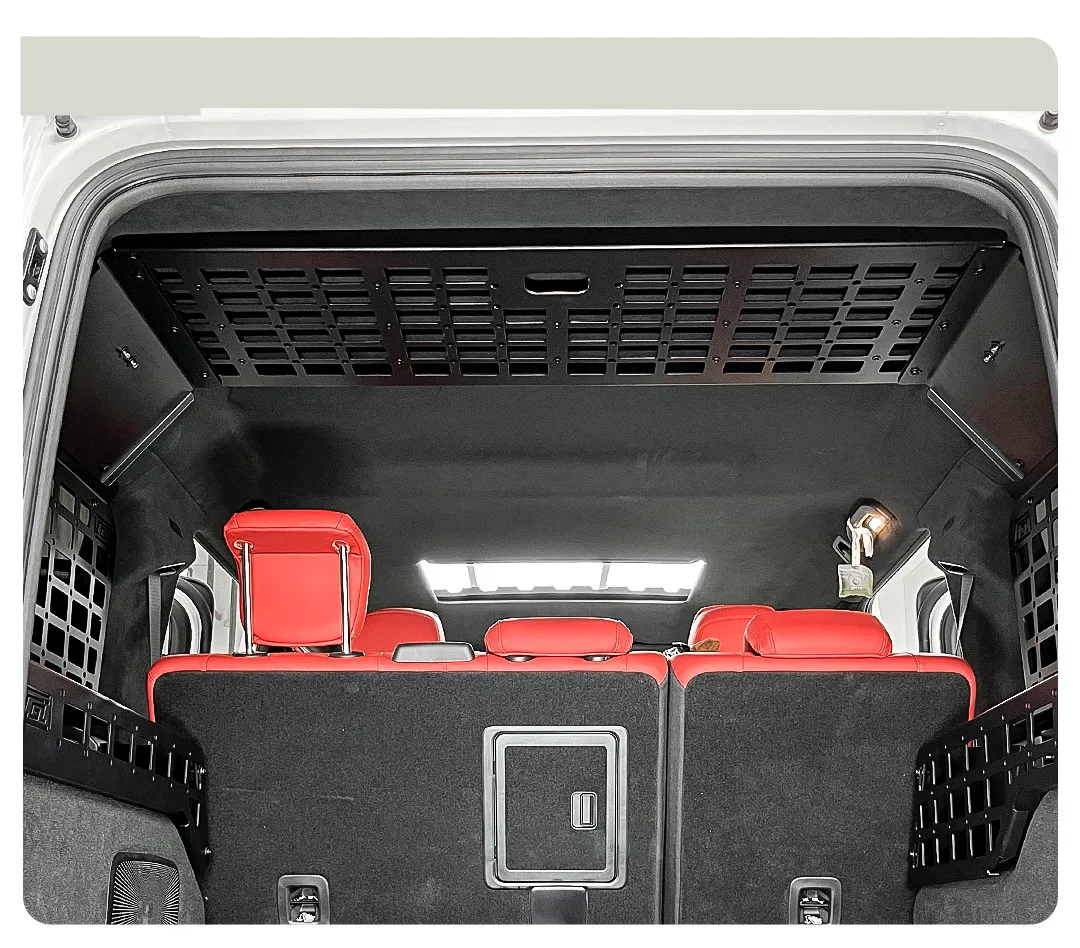

For Mercedes Benz G Class W463 G500 G63 G350 2019-2024 Modular Storage Molle Panel Shelf Window Shelf Rear Trunk Debris
