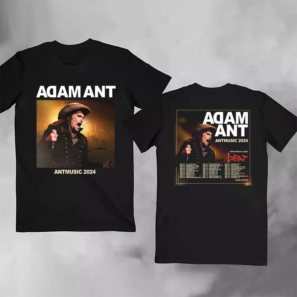 New ADAM ANT TOURING IN 2024 Gift For Fans Unisex S-5XL Shirt BI04_319