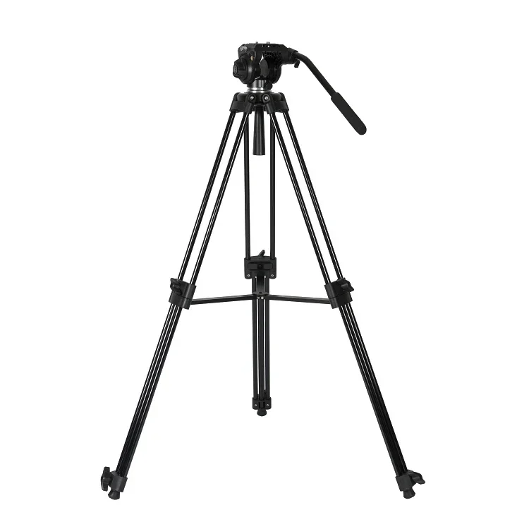 THOR VIDEO  professional 75mm Bowl aluminum video camera tripod with fluid head