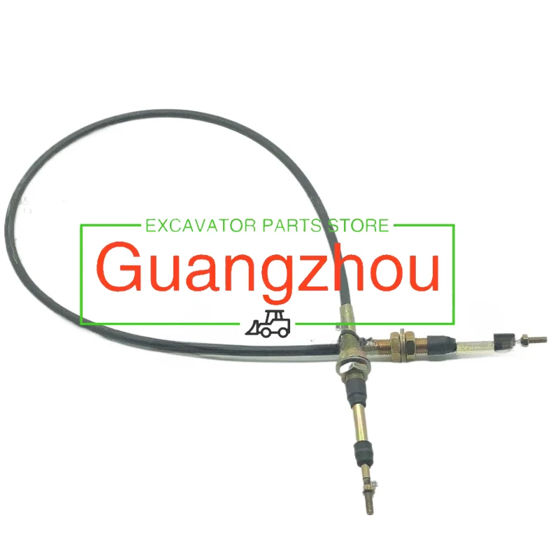 

Excavator Parts Komatsu PC30 40 50 Higher Quality Traveling Accelerator Line Manual Accelerator Cable 6MM/8MM Fork Head