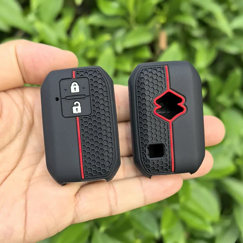 

Silicone Key Case Cover For Suzuki Swift 2017 2018 Keyless Fob Shell Skin Keyring Key Chain Holder Protector