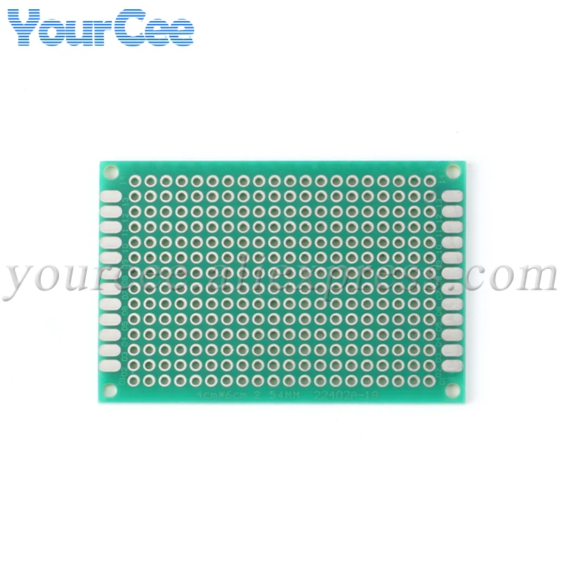 Placa de circuito impreso Universal DIY, prototipo de cobre de una cara, 4x6CM, 40x60mm, 5 unids/lote