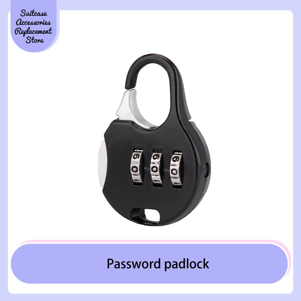 

Luggage padlock stationery Small lightweight portable combination lock padlock anti-theft lock luggage pull interlock